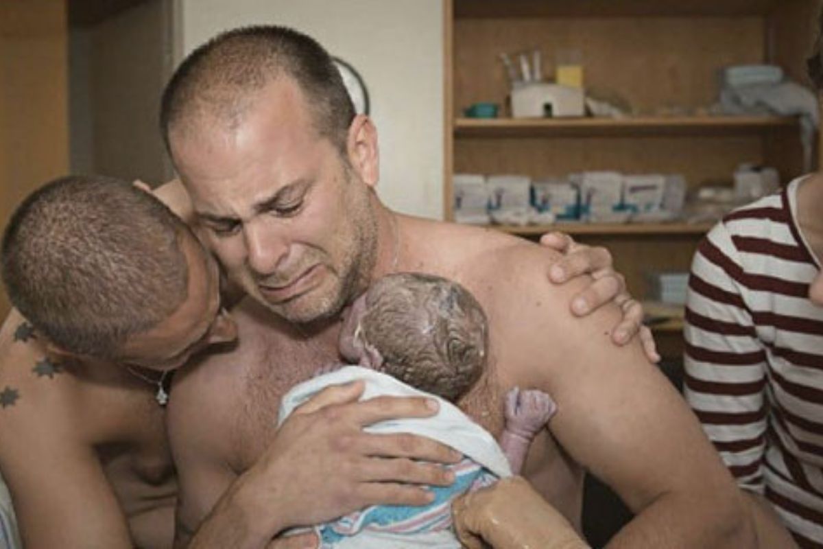 Gay Couple Celebrates World’s First Anal Birth