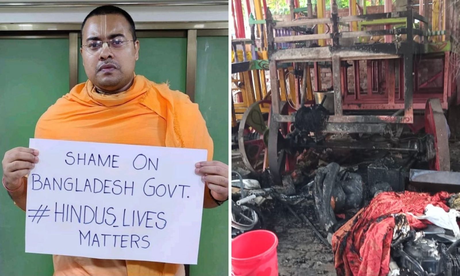 Bangladesh Hindu attack 2021: BJP minority workers condemned the Bangladesh incident