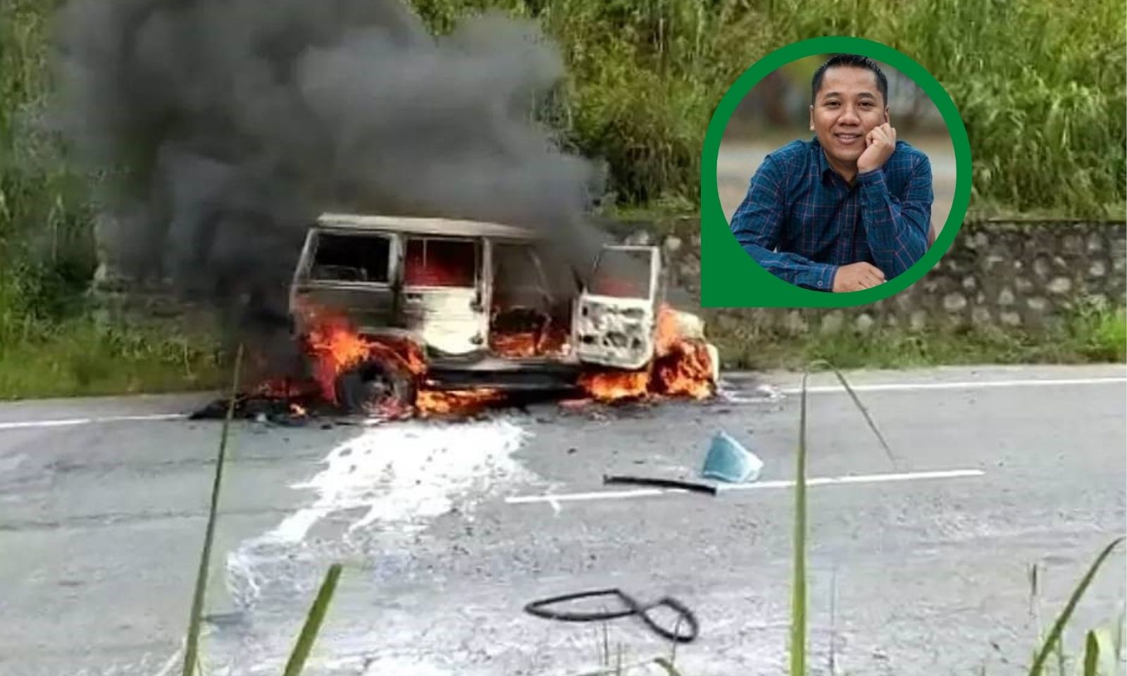 Meghalaya Ex-CM’s Son Burnt Alive; An assistant professor burnt alive in a tragic car accident