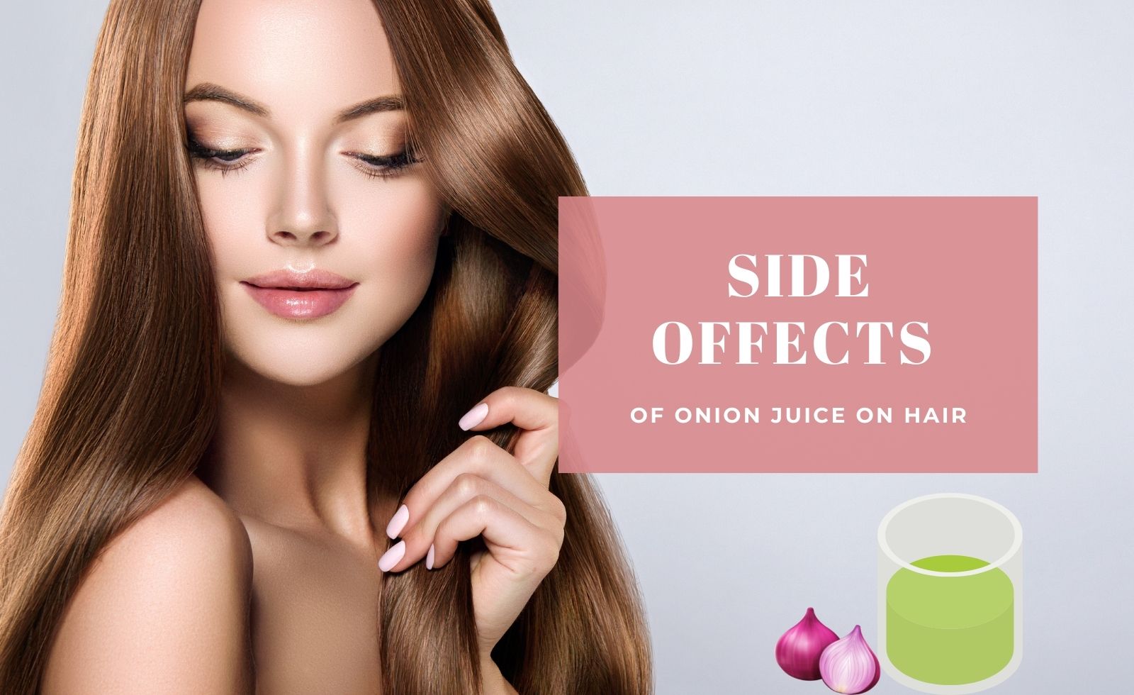 Side effects of onion juice on hair