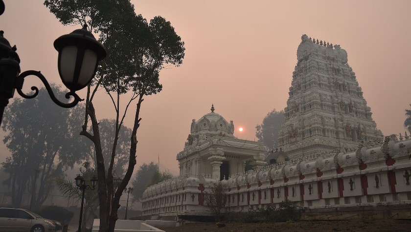 Temple morning photo