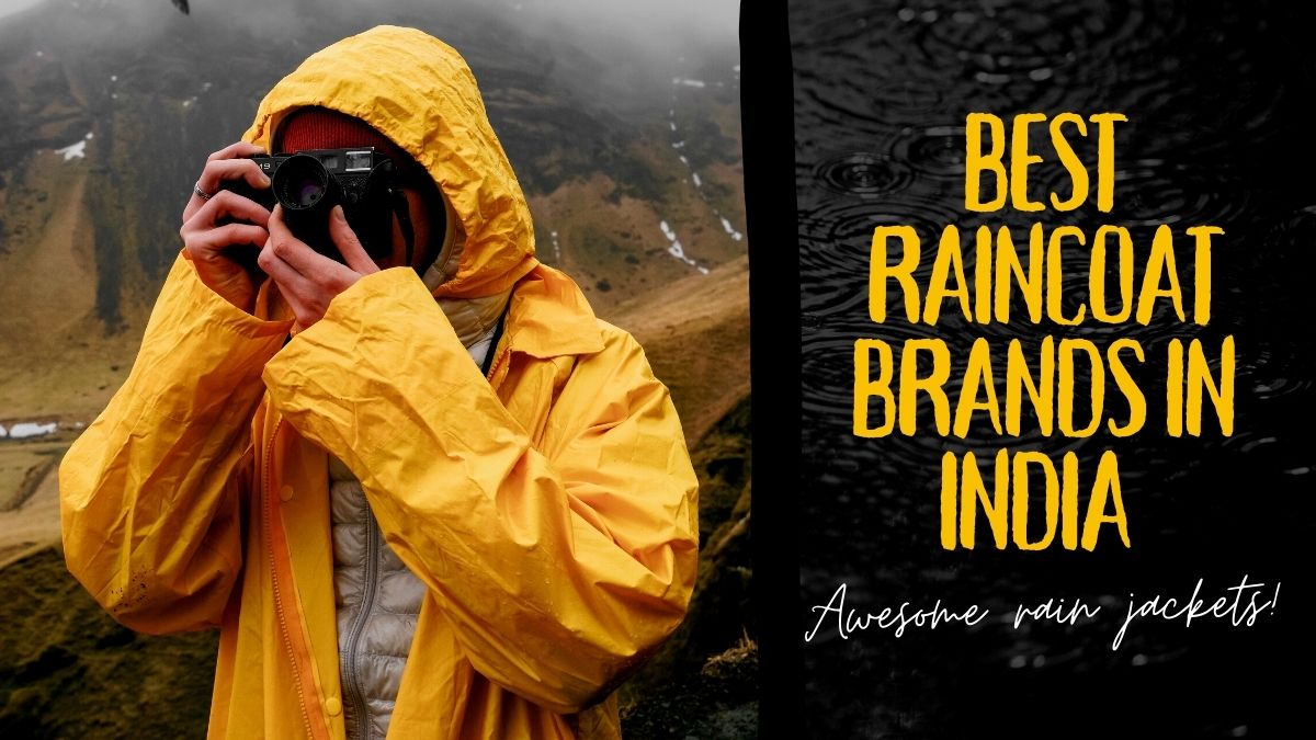 Best Raincoat brands in India
