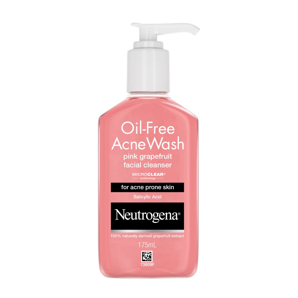 Neutrogena Oil-Free Acne Wash Pink-Grapefruit Cleanser