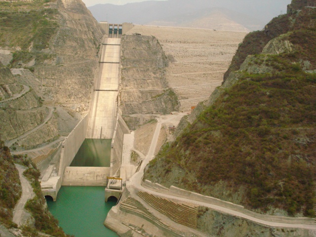 Tehri Dam site