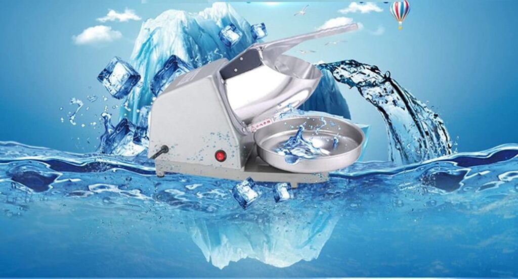SMARTFLAME Heavy Duty Electric Ice Crusher Shaver Maker