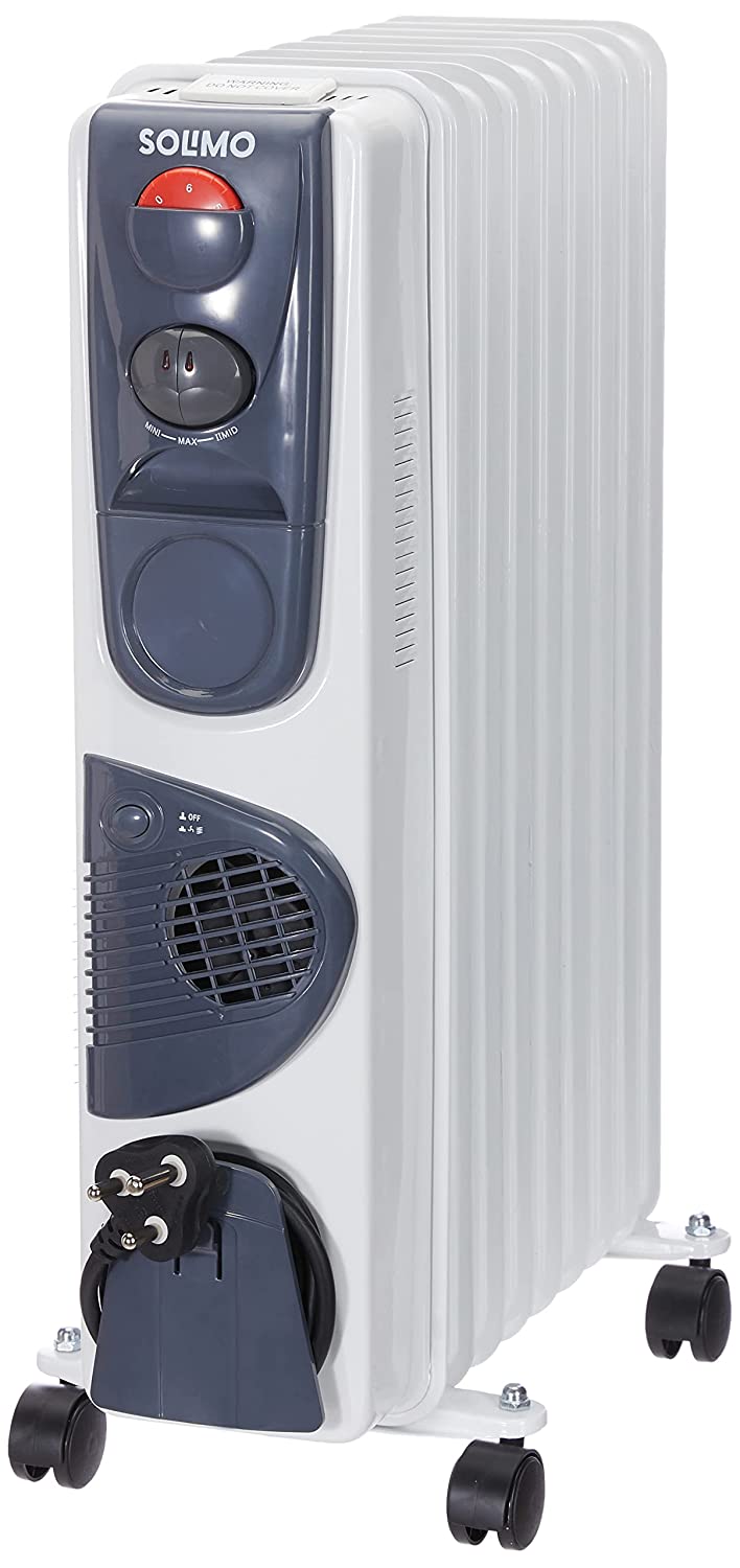 Solimo OFR Room Heater, 9 Fin 2400W