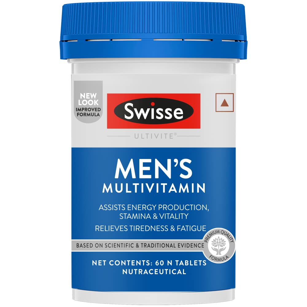 Swisse Multivitamin For Men (60 Tabs) Australia's No.1 Multivitamin Brand