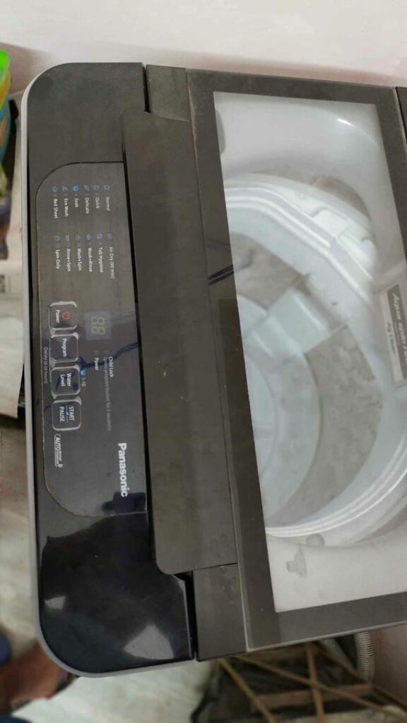 Panasonic 7 Kg Top Load Washing Machine (NA-F70LF2MRB) washing programms and settings