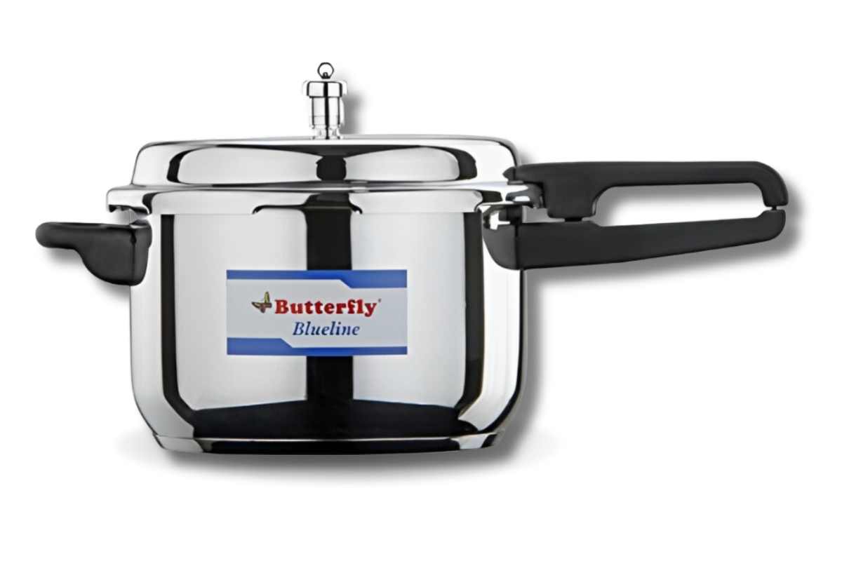Butterfly BL-5L Blue Line Stainless Steel Outer Lid Pressure Cooker