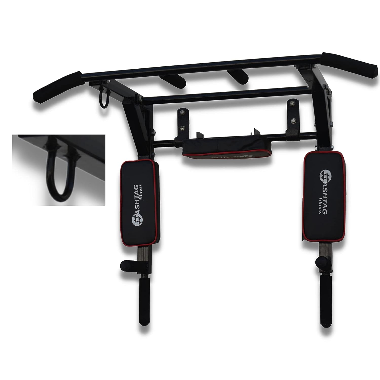 HASHTAG FITNESS Wall mount pull up bar, wall mount 3 in 1