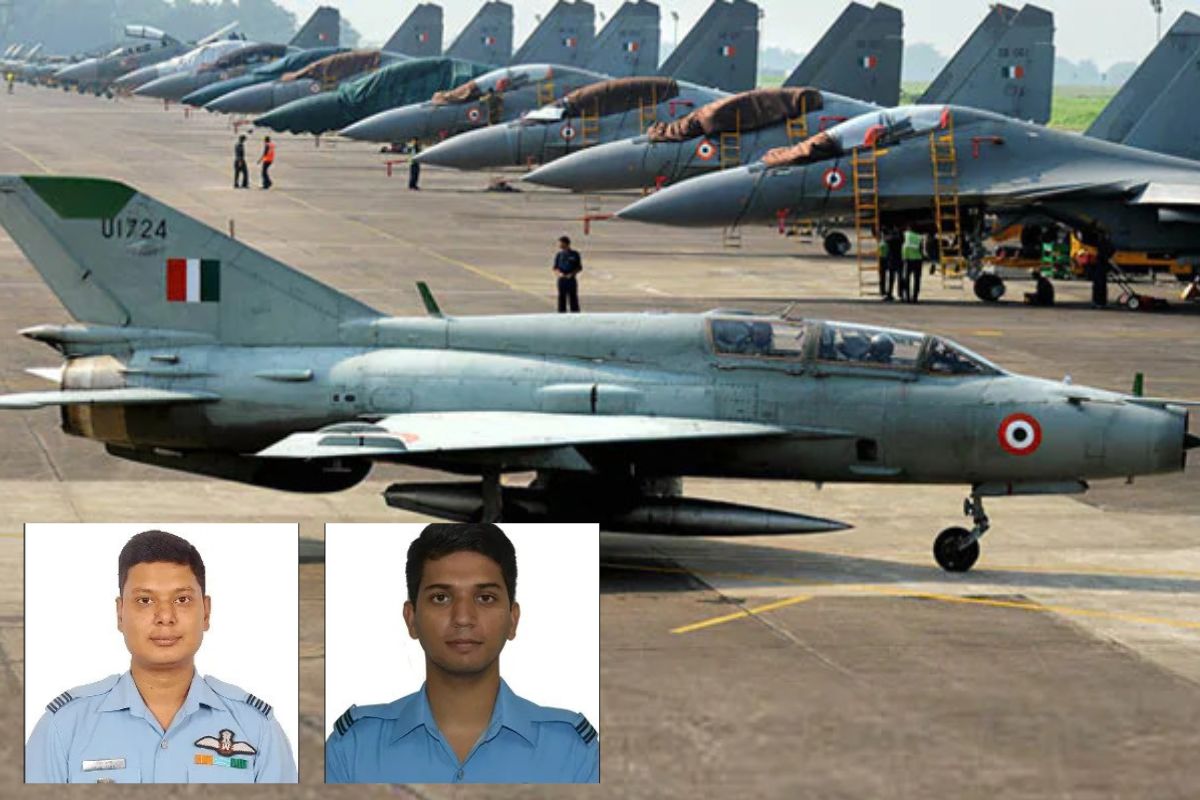 Mig 21 aircraft crash led to the Tragic death of 2 pilots in Barmer, Rajasthan
