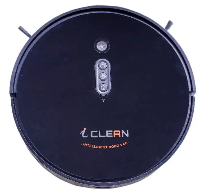 I CLEAN V100 PRO Black Wet and Dry Intelligent Robotic Vacuum Cleaner