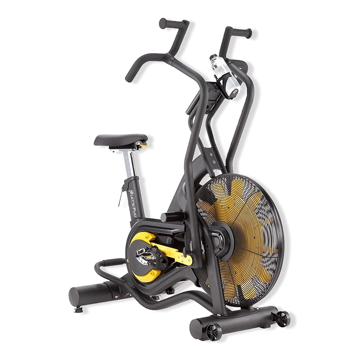 Let's Play® LP-668 Imported Air Bike Exercise Cycle for Home and Gym