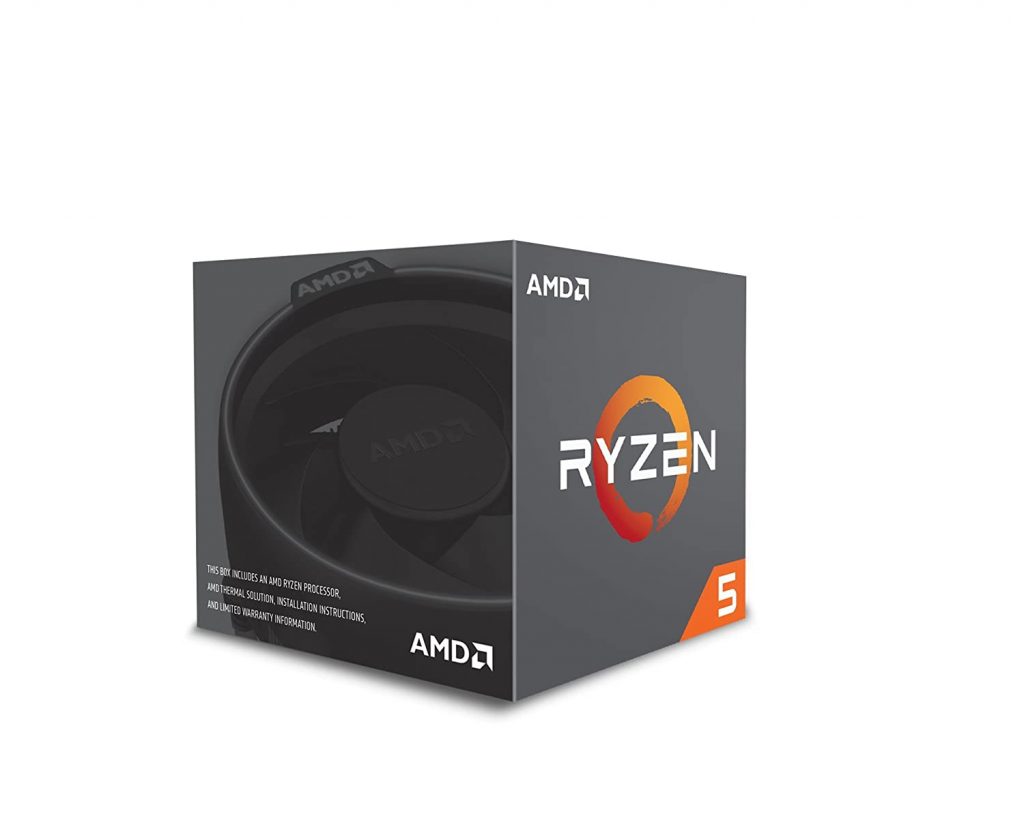 AMD Ryzen 5 2600 Desktop Processor with much space