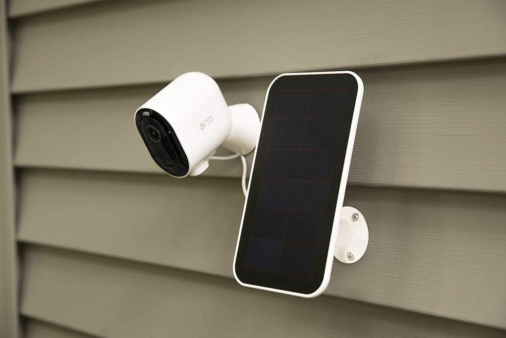 ARLO Wired Pro 3 Wire-Free Security solar useable