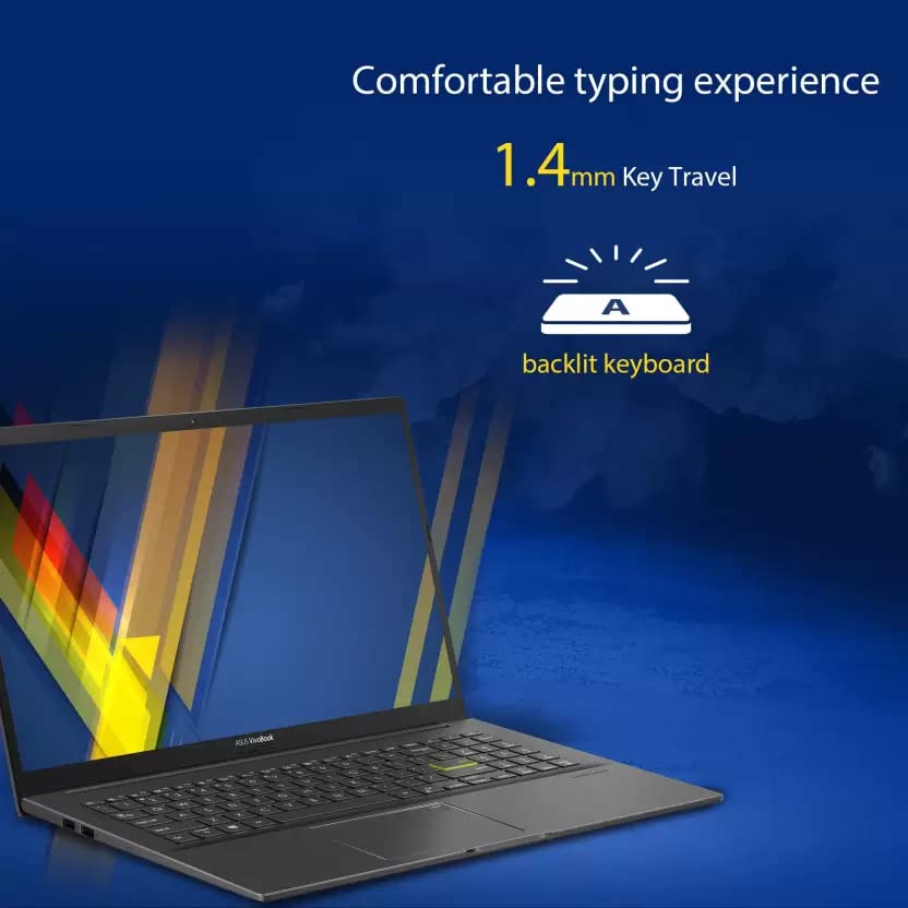ASUS VivoBook Ultra K15, comfortable typing experiance