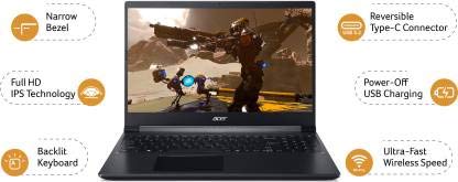 Acer Aspire 7 AMD Ryzen 5 Hexa Core 5500U  full HD technology