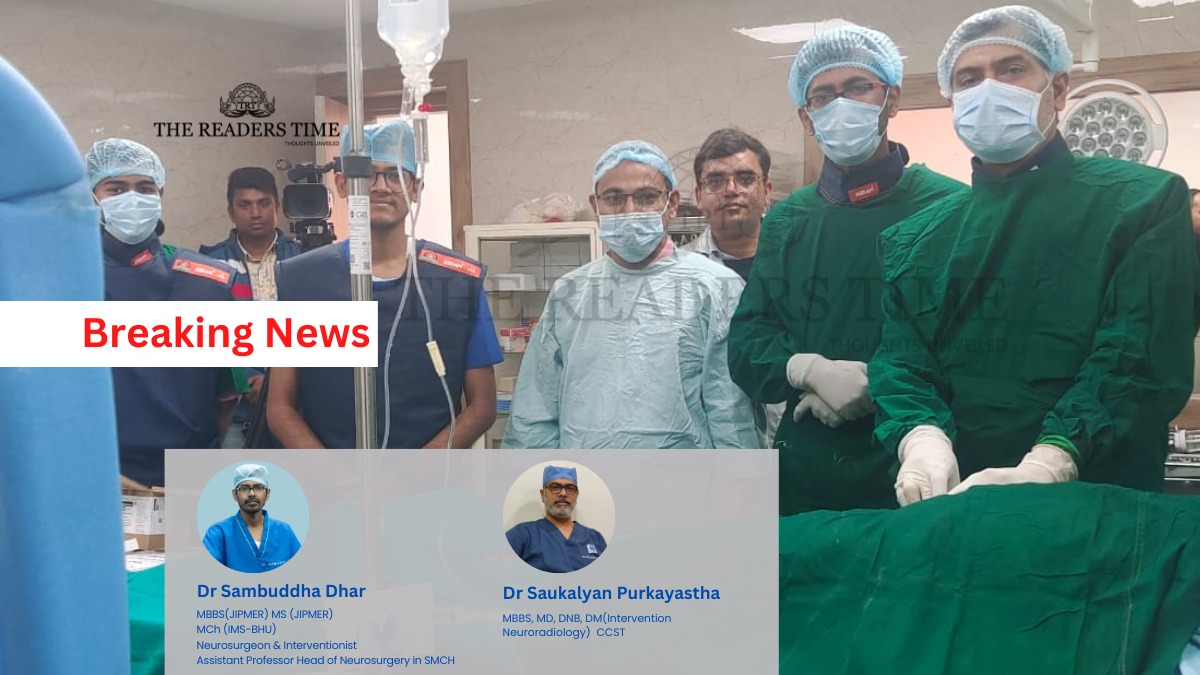 Barak Valley Witnesses The First Cerebral Angiography Performed by Dr. Sukalyan Purkayastha and Dr. Sambuddha Dhar