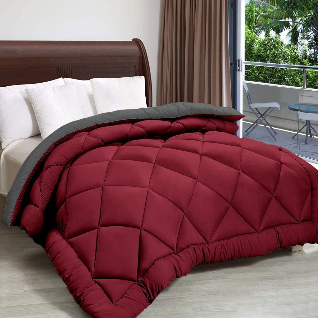 Cloth Fusion Microfiber Reversible AC blanket for double bed