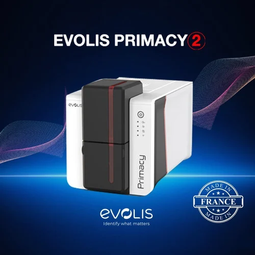 Genric Evolis Primacy2 Smart Pvc ID Card Printer Auto Duplex UV Hd, made in france primacy