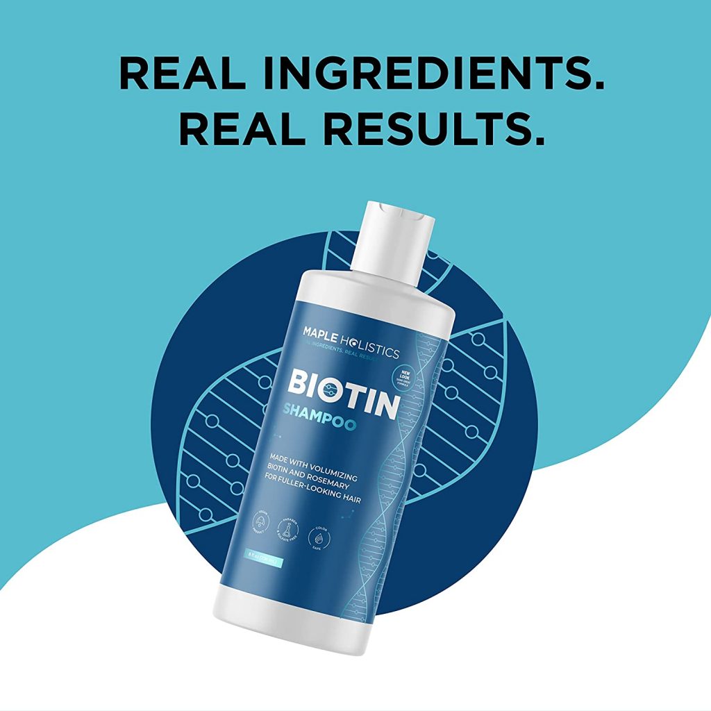 Honeydew Maple Holistic Unisex Biotin Shampoo real results