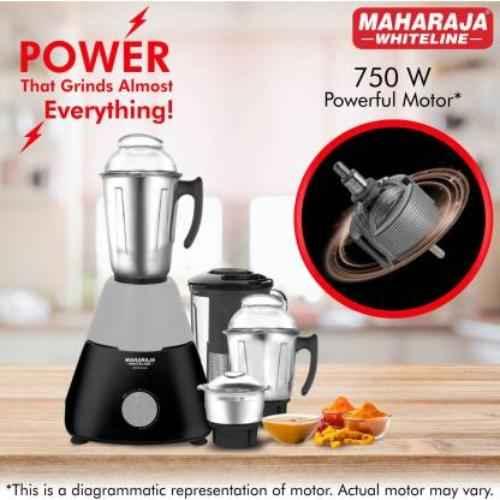 Maharaja Whiteline Infinimax HD Mixer Grinder MX-226 with power system to grind everything