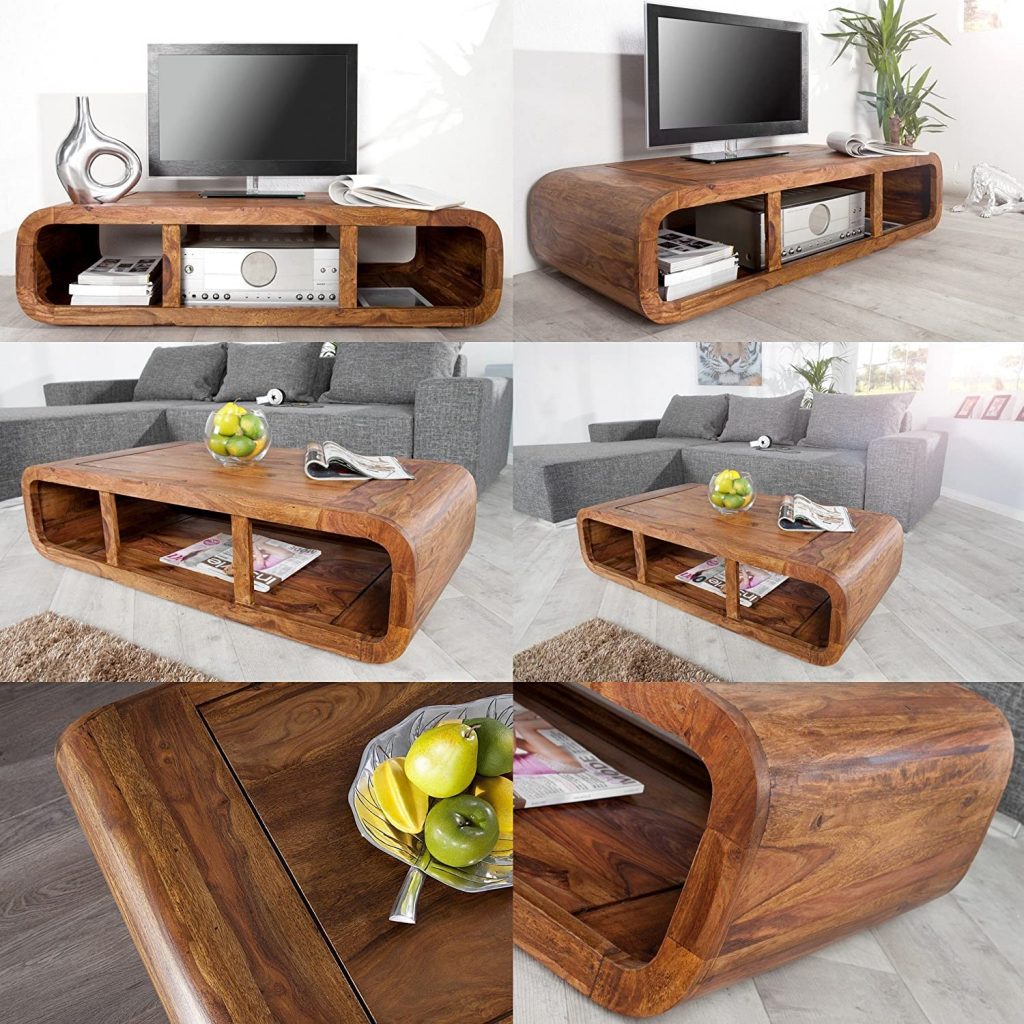 Modern Furniture Sheesham Wooden Center Coffee Table