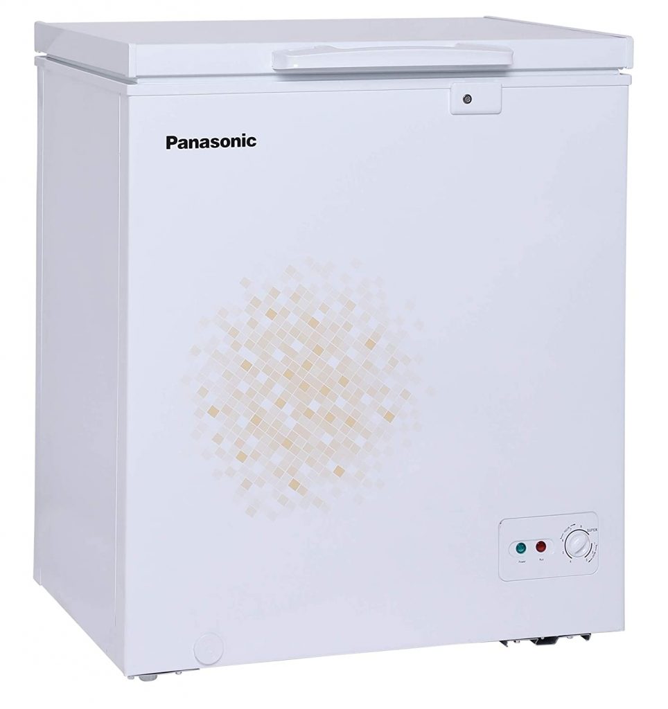 Panasonic 142 L Single Door Deep Freezer with whitw colour