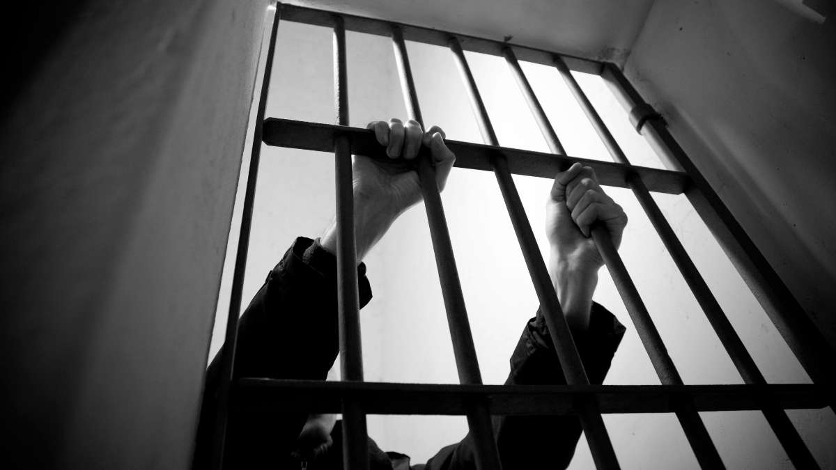 Prisoners in Karimganj District Jail sit for a Hunger strike