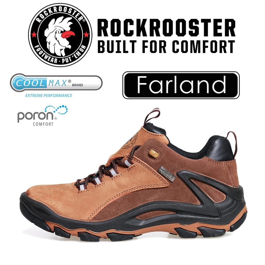 ROCKROOSTER Mens Hiking Boots with farland