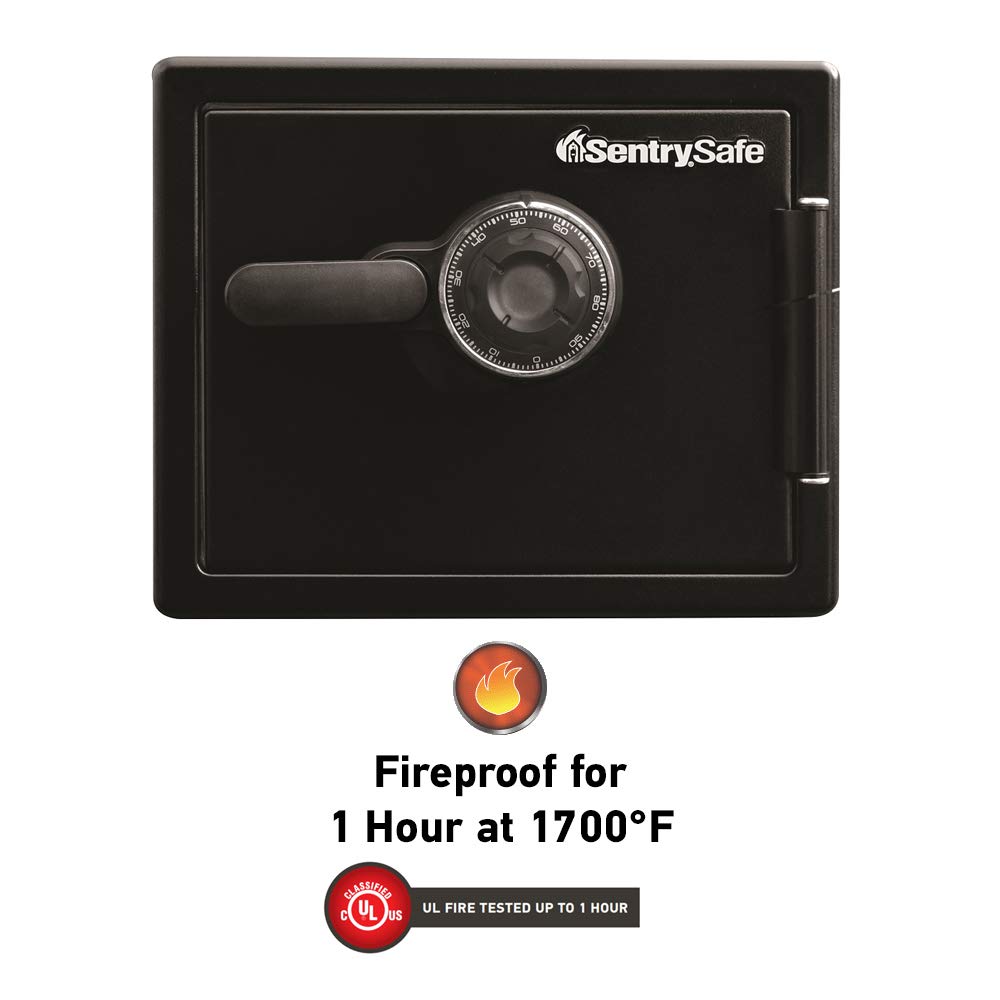 SentrySafe Fireproof and Waterproof Steel fire proof