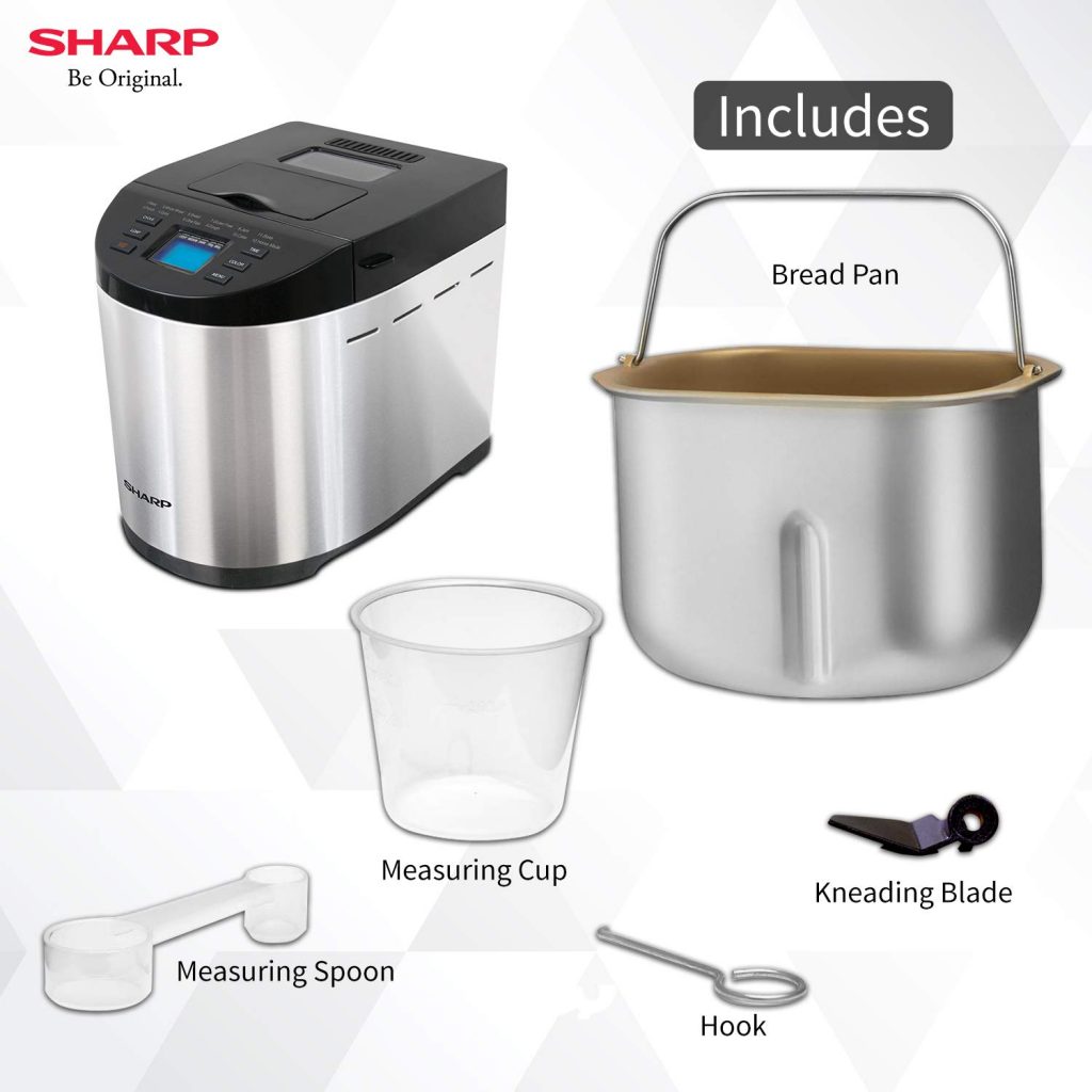 Sharp Table-Top Bread Maker for Home with sharply original