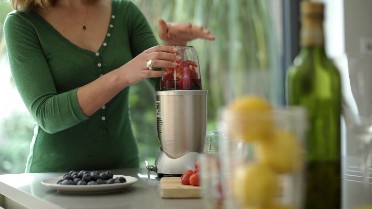use of a smoothie blender