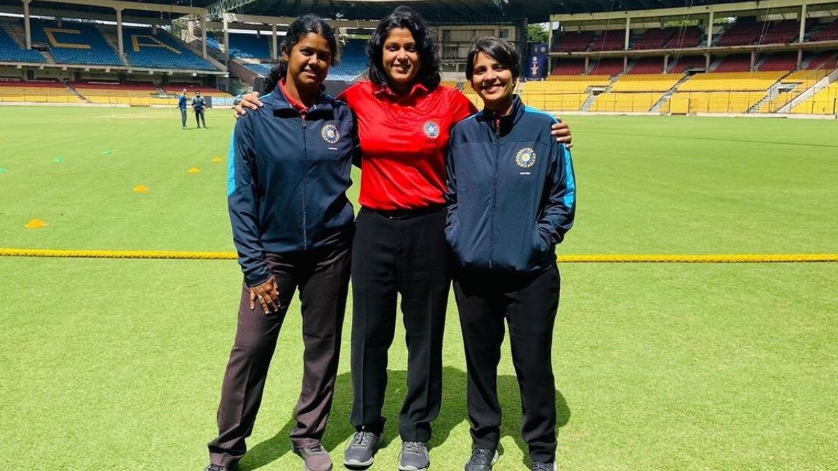 Vrinda, Janani, And Gayathri Creates History Becomes The First Women Umpires in Ranji Trophy