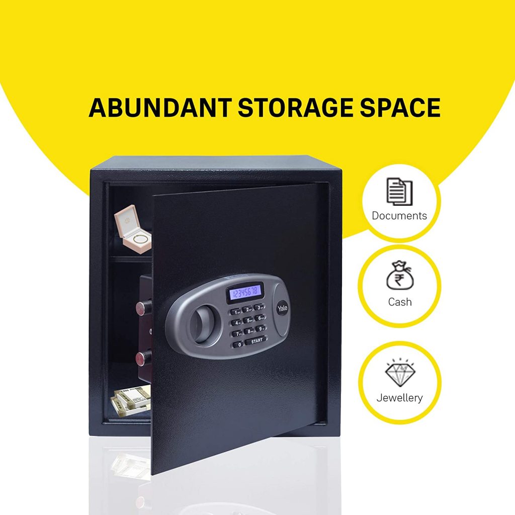Yale Standard X-Large Electronic Safe Locker with Pincode Access