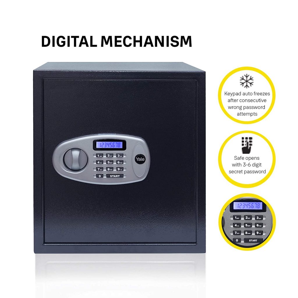 Yale Standard X-Large Electronic Safe digital mechanism