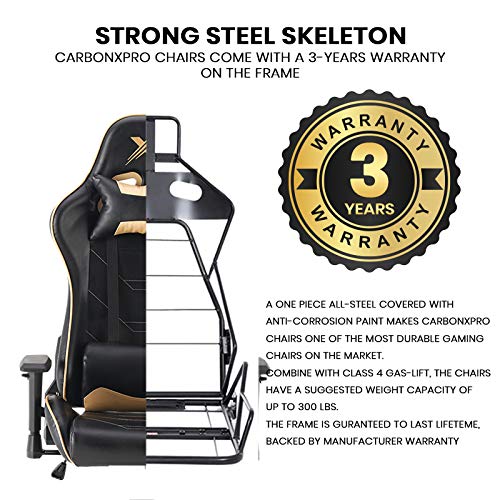 casinokart Polyurethane Carbon Xpro Ergonomic Chair with 3 years warranty