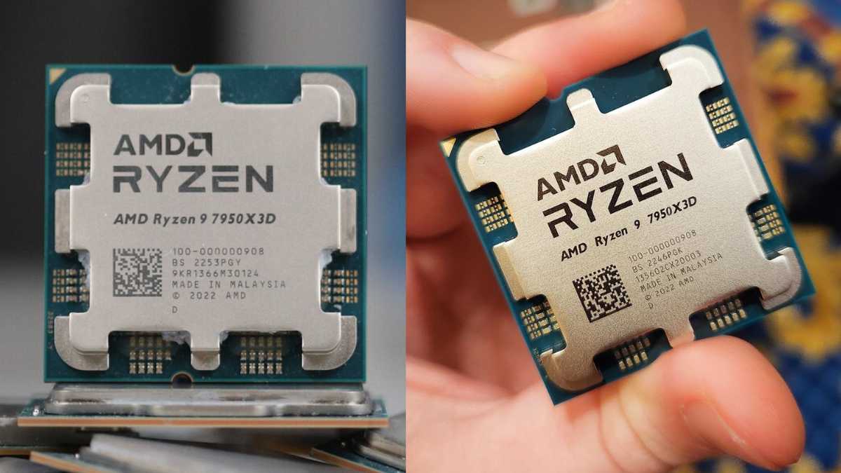 AMD Ryzen 9 7950X3D Falls Short in Speed Compared to Intel i9 13900K and i9 13900KS