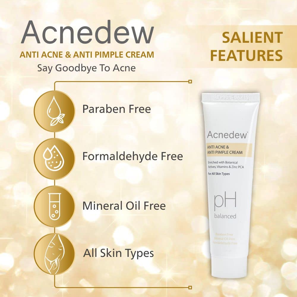 Acnedew Anti Acne Anti Pimple Cream with acnedeu