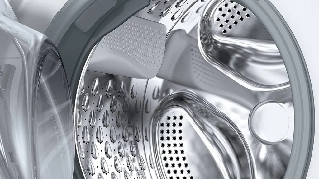 Bosch 9 KG washing machine with silver in beat heater