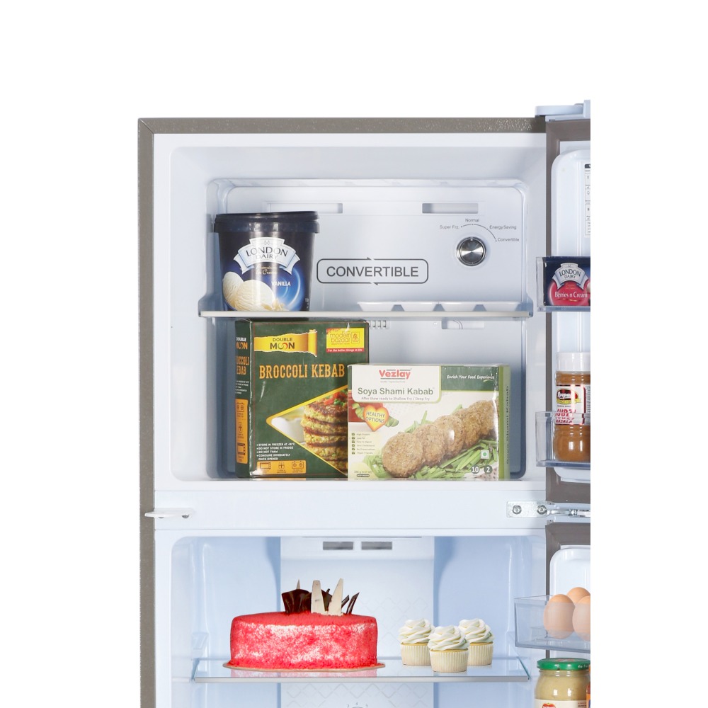 Candy 258 L 2 Star Convertible Frost Free Double Door fridge