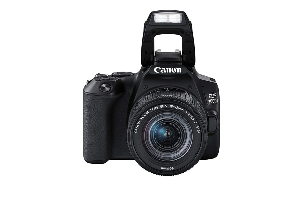 Canon EOS 200D II 24.1MP Digital  camera with flash light