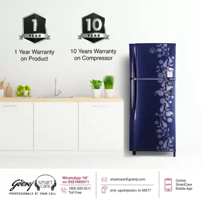 Godrej-236-L-2-Star-Inverter-Frost-Free-Double-Door-Refrigerator-with 10 years warranty