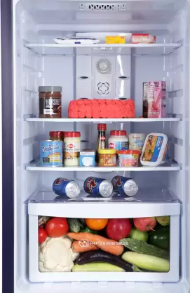 Godrej-236-L-2-Star-Inverter-Frost-Free-Double-Door-Refrigerator-with-Jumbo vegetable keeper