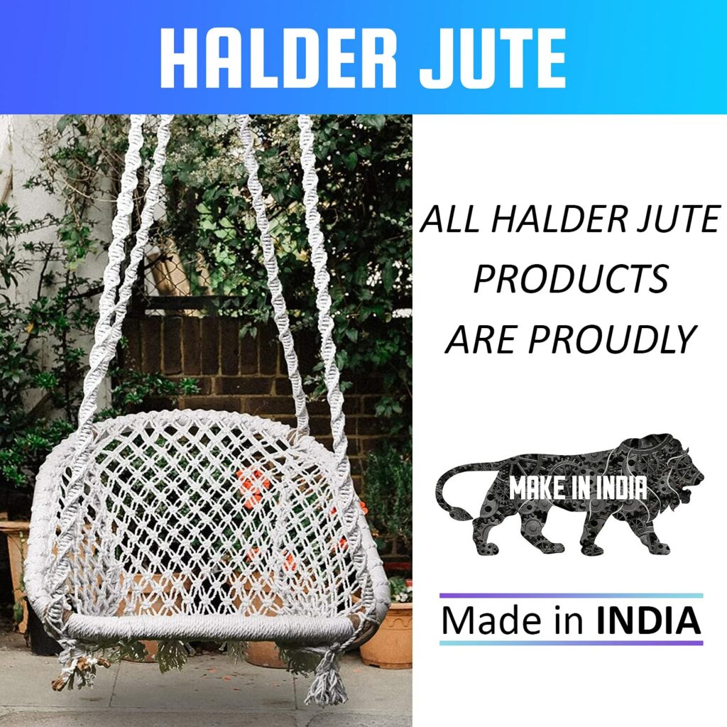 Halder Jute Regular Indoor Outdoor D Shape Hanging