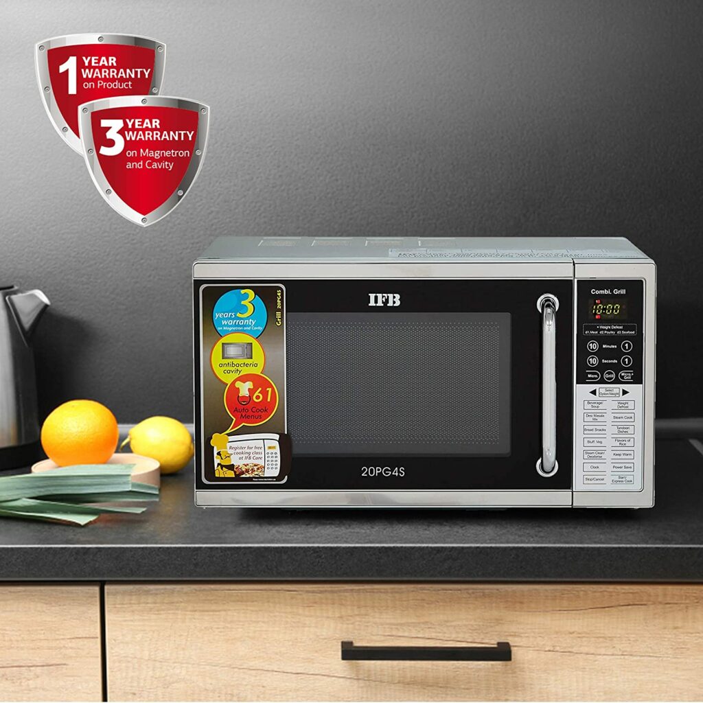 IFB 20 L Grill Microwave Oven with 3 year warranty