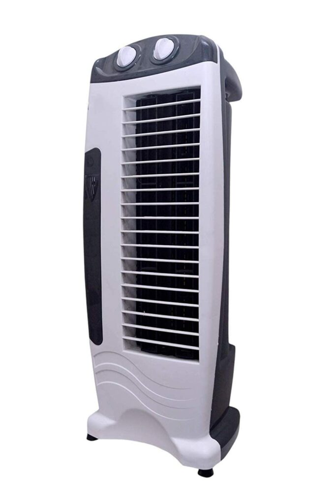 INDISWAN High Speed Tower Fan With 35 Feet Air Delivery, 3 Speed 2 Way Air deflection & High speed