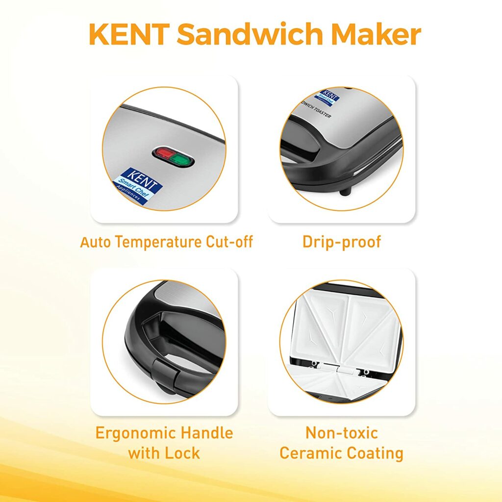 KENT 16024 Sandwich Maker 700 watts