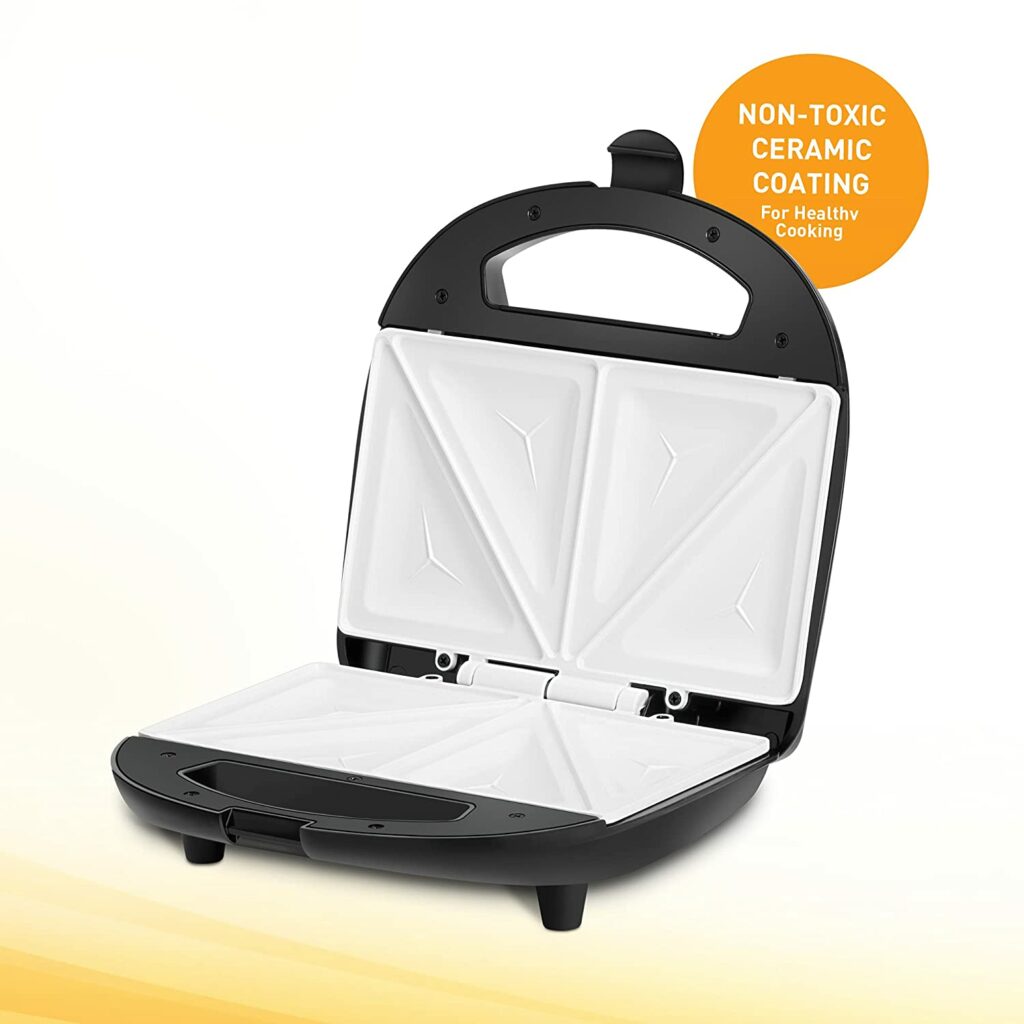KENT 16024 Sandwich Maker with non toxic creaming coating