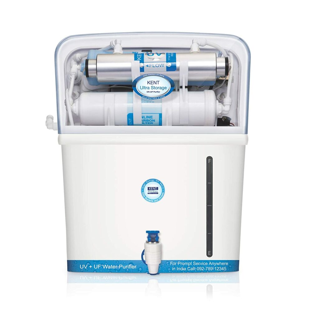 KENT Ultra Storage UV Water Purifier with 8 liter storage capacity